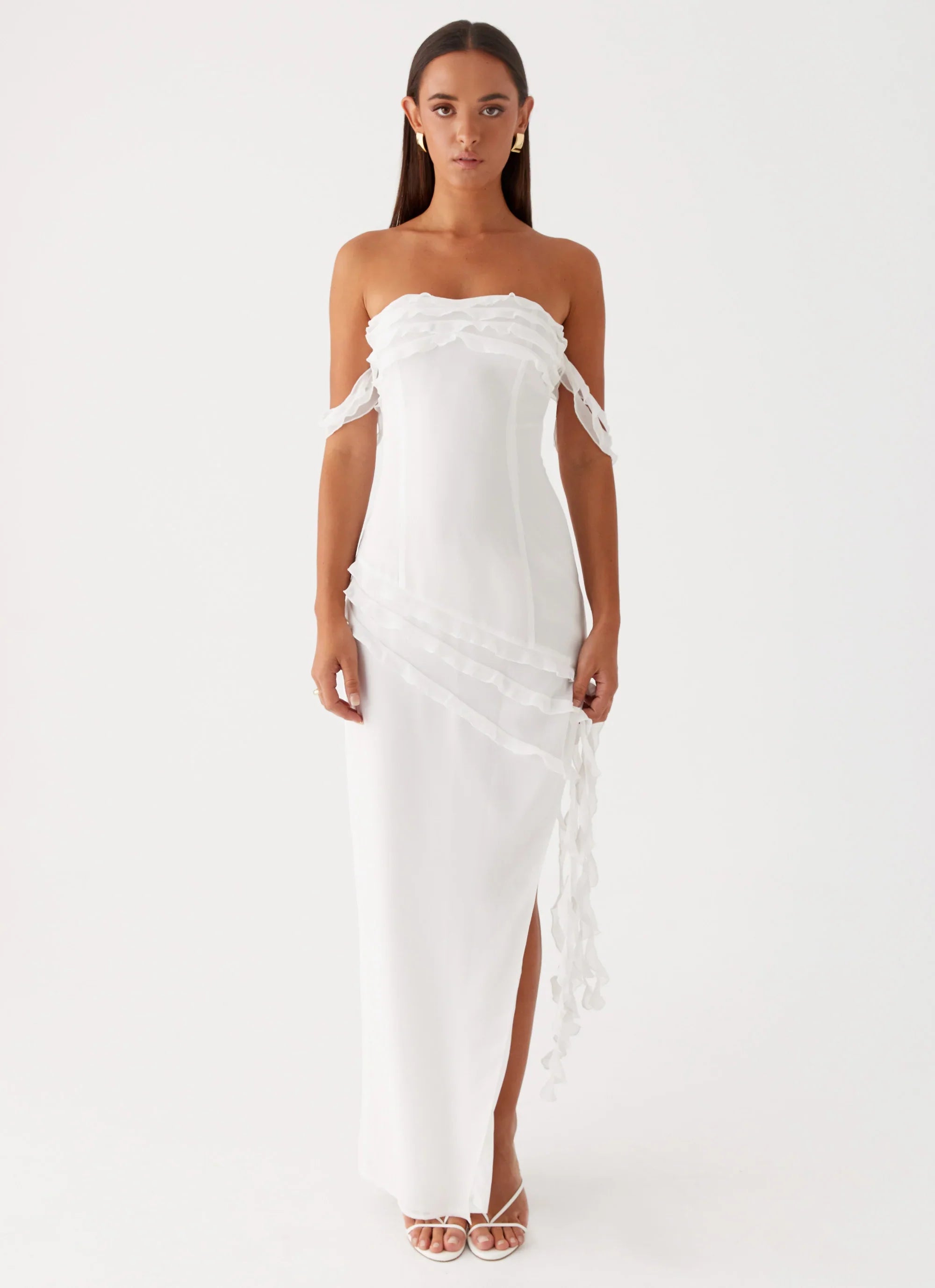 Alaska Maxi Dress White