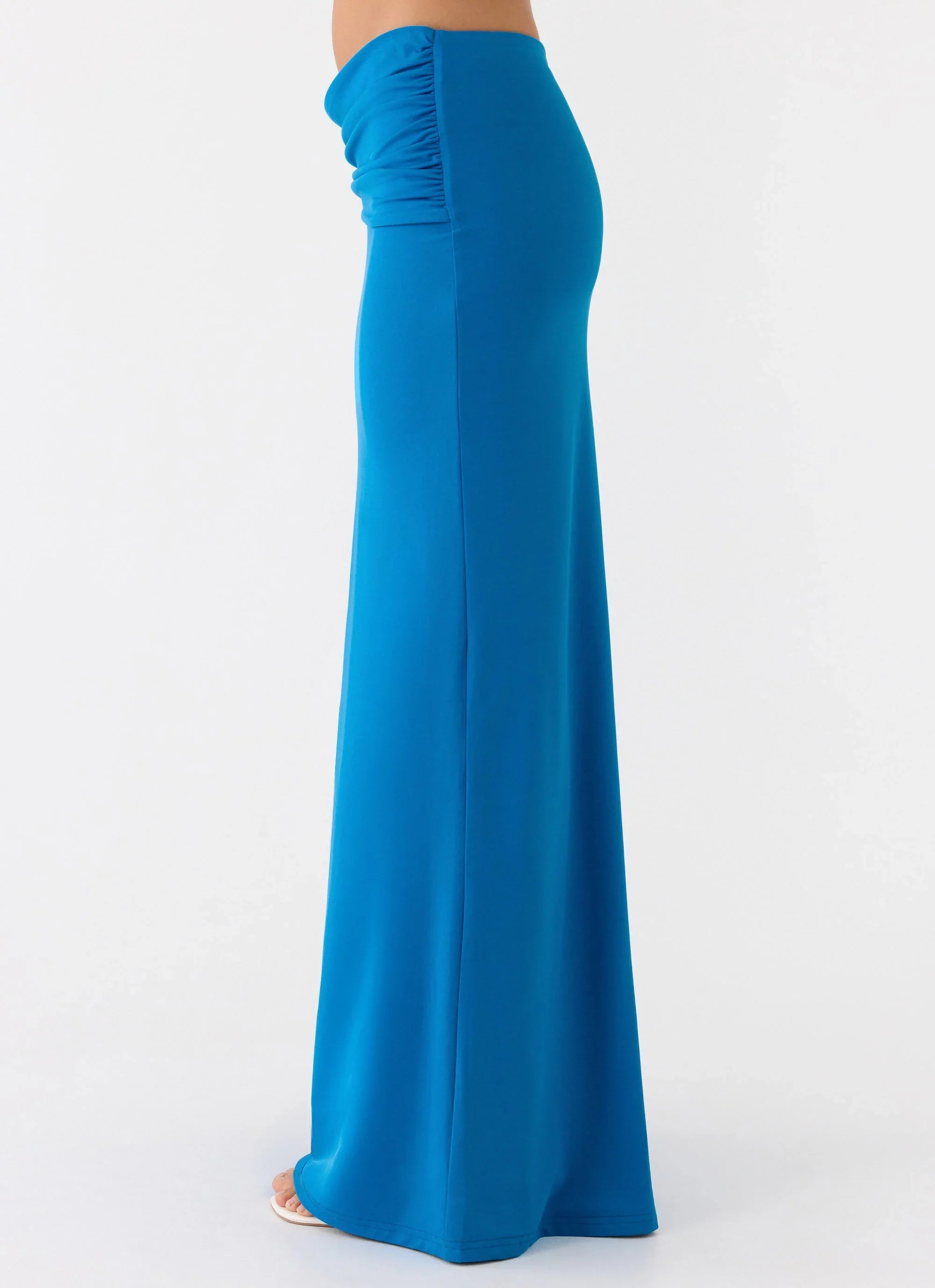 Demiase Maxi Skirt Royal Blue