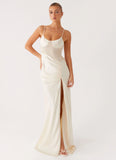 Rising Sun Maxi Dress Off White
