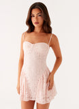 Promenade Mini Dress Pink