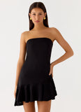 Luna Night Mini Dress Black