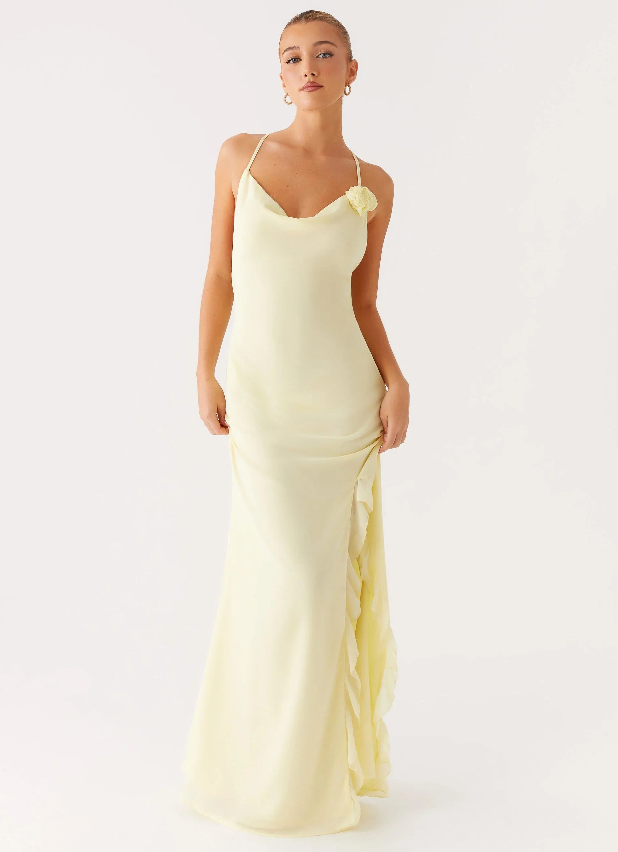 First Class Maxi Dress Yellow