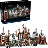 LEGO Harry Potter Hogsmeade Village Collectors Edition Building Set for Adults Ages 18 Craft 7 Iconic Buildings Kit Includes 12 Minifigures Gift Idea for Birthdays and Fans 76457