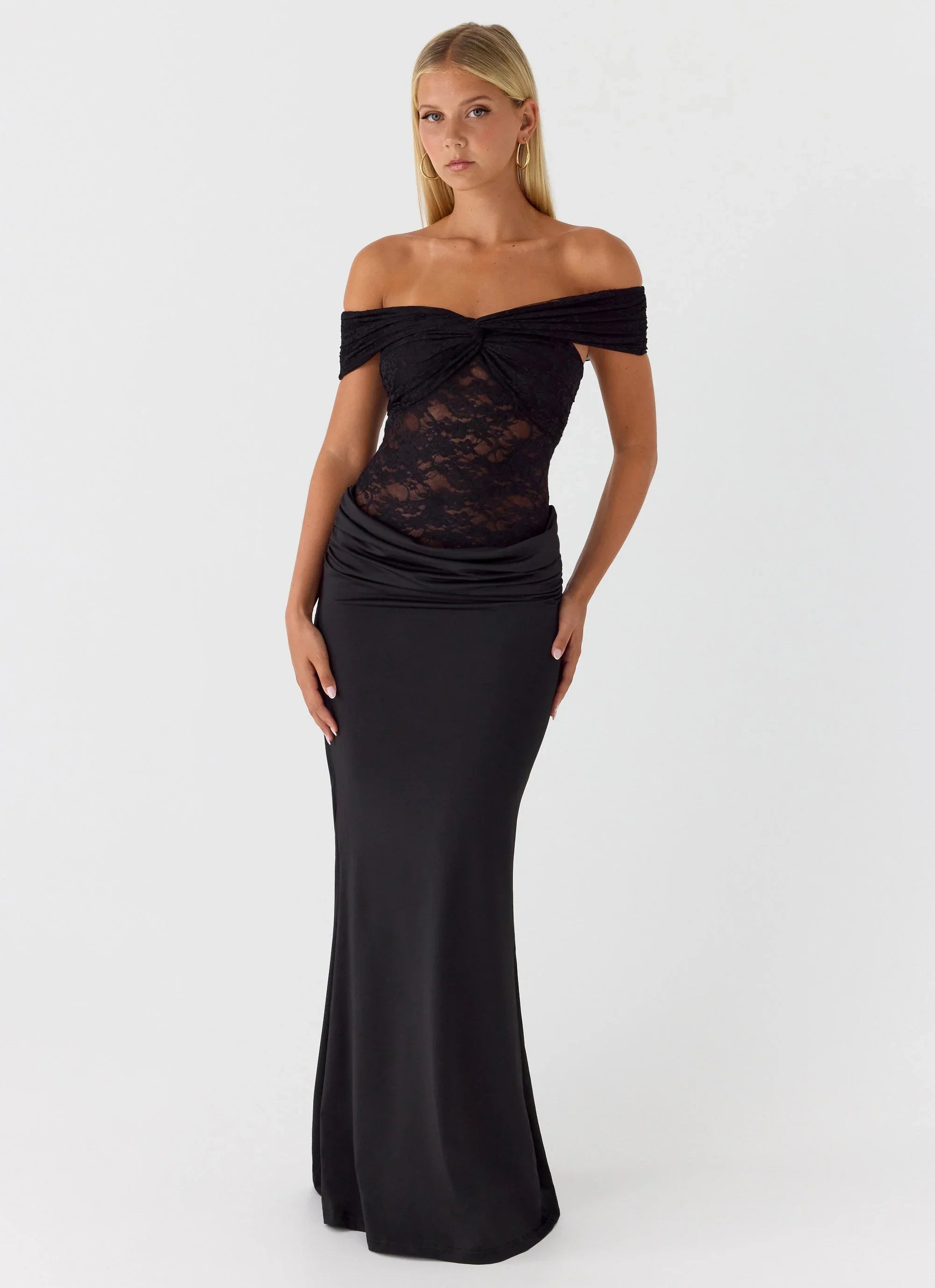 Either Way Maxi Dress Black