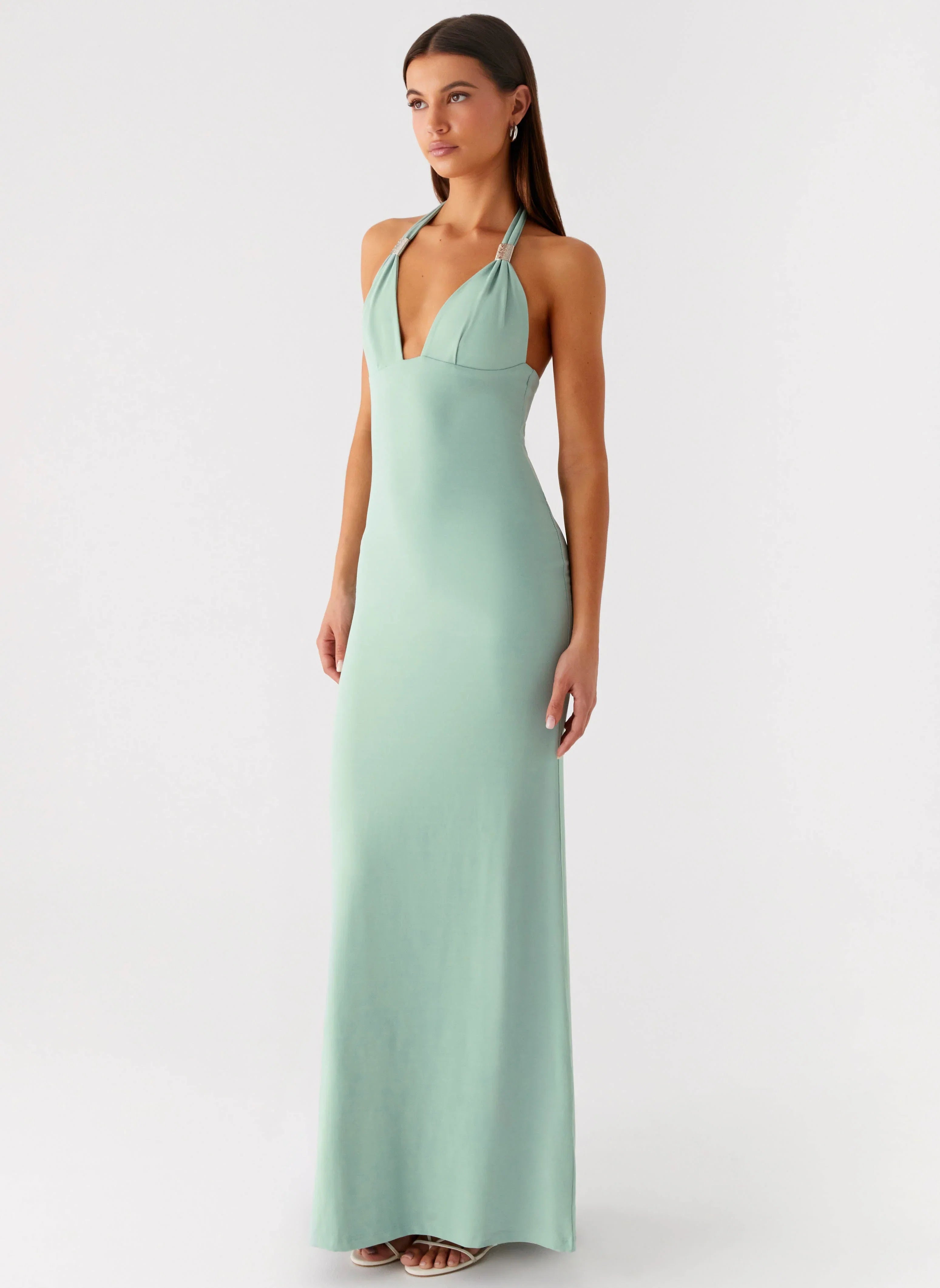 Fern Valley Maxi Dress Sage