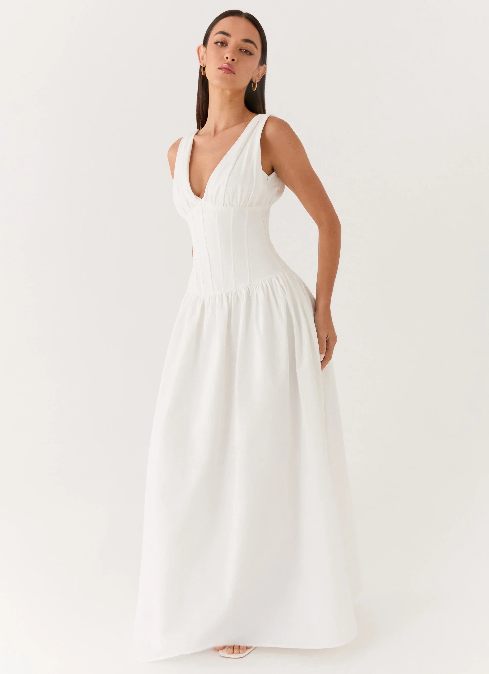 Eunbi Maxi Dress White